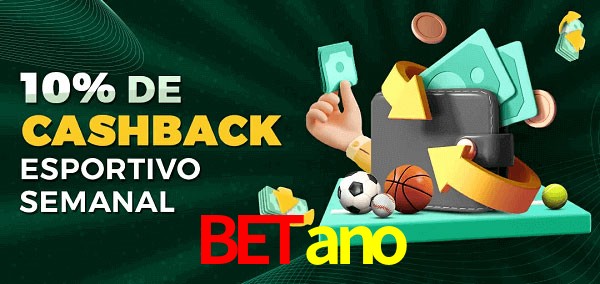 10% de bônus de cashback na betano